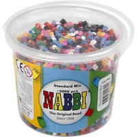 Creativ Company Bügelperlen Nabbi Medium Standard-Farben - Produkttyp: Bügelperlen Medium - Detailfarbe: Mehrfarbig - Bio: Nein - Set: Nein