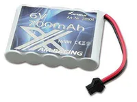 Amewi RC-Akku NiMH 700 mAh 6 V - Akkutyp: Nickel-Metallhydrid (NiMH) - Spannung: 6 V - Anwendungsbereich: Fahrzeuge - Akkukapazität: 700 mAh - Breite: 50 mm - Balancer-Anschluss: Keiner