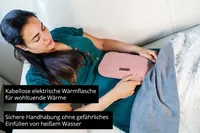 Unold 86014  Wärmi          rosa elektrische Wärmflasche