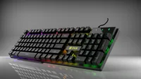 INCA Gaming Tastatur RGBMechanischUSB 1.50m schwarz retail