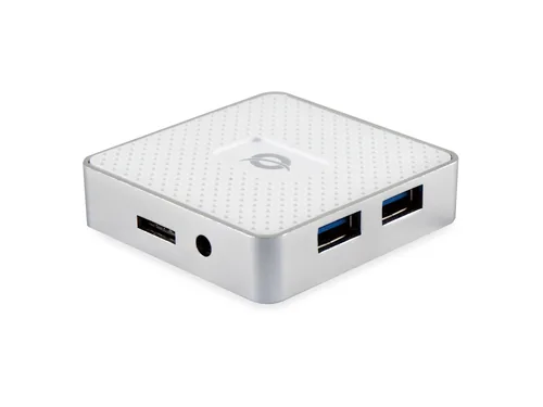 CONCEPTRONIC 4-Port Hub USB Micro-B->4xA3.0 m.Netz. ws