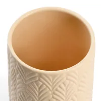 Zeller Present Vorratsdose Leaf 0.72 l, Aprikose - Produkttyp: Vorratsdose - Materialtyp: Keramik - Material: Keramik - Detailfarbe: Aprikose - Mikrowellenfest: Nein - Spülmaschinenfest: Nein