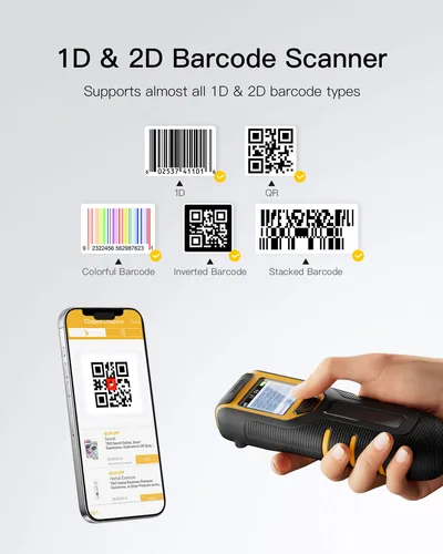 inateck Barcodescanner 47 black BCST-47_black