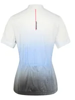 Ziener Velotrikot NELENIA-Z Damen Dreamy Sky White, Gr. 42 - Farbe: Blau - Weiss - Detailfarbe: Blau - Weiss - Nachhaltigkeit: Nicht angegeben - Zielgruppe: Damen - Altersgruppe: Erwachsene - Produkttyp: Velotrikot