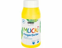 Kreul Fingerfarbe Mucki 750 ml, Gelb - Art: Fingerfarbe - Detailfarbe: Gelb - Set: Nein - Verpackungseinheit: 1 Stück