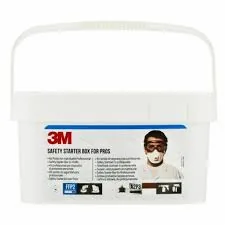 3M Safety Box Starter Kit 9322 – FFP2 - Maskentyp: Halbmaske - Grösse: Verstellbar - Schutzklasse: FFP2 - Detailfarbe: Weiss