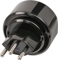 Brennenstuhl Reiseadapter EU – CH - Anzahl Pole: 3 - USB Ladeanschluss: 0 - Adapter Dose: Europa - Adapter Stecker: Schweiz