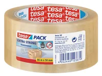tesa Klebeband Extra Strong 50 mm x 66 m, 1 Rollen Transparent - Breite: 50 mm - Länge: 66 m - Verpackungseinheit: 1 Stück - Detailfarbe: Transparent - Klebehaftung: Extra stark - Art: Klebeband