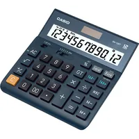 Casio Taschenrechner CS-DH-12ET - Stromversorgung: Batteriebetrieb - Solarbetrieb - Typ: Bürorechner - Detailfarbe: Schwarz - Displaytyp: LCD - Anzahl Zeilen: 1 × - Anzahl Stellen: 12 ×