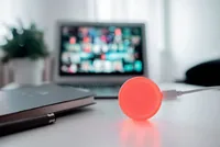 Luxafor Smart Button mit 0.5 m USB-A Kabel - Verbindungsmöglichkeiten: USB Typ-A - Kabelgebunden: Ja
