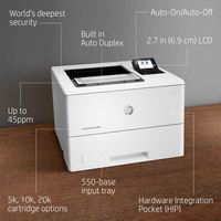 L HP LaserJet Enterprise M507dn S/W-Laserdrucker 43 S./Min. LAN Duplex