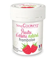 ScrapCooking Natur Aroma Pulver Himbeere 15 g - Zertifikate: Keine Zertifizierung - Packungsgrösse: 15 g - Geschmacksrichtung: Himbeere - Fairtrade: Nein - Bio: Nein