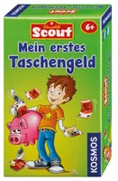 Kosmos Kinderspiel Scout Mein erstes Taschengeld - Sprache: Deutsch - Kategorie: Familienspiel - Altersempfehlung ab: 6 Jahren - Spieldauer: 15 min - Min. Anzahl Spieler: 2 - Max. Anzahl Spieler: 4