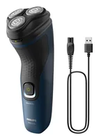 Philips S1151/00 men's shaver Rotation shaver Black, Blue