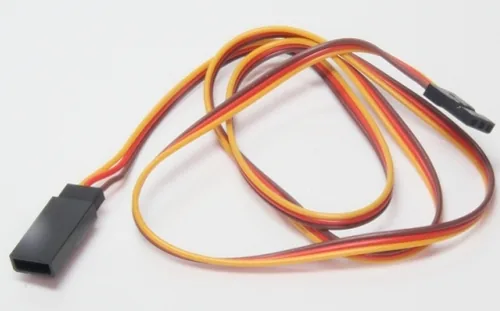 EP Servokabel 60 cm JR-Stecker zu JR-Buchse - Kabeltyp: Verlängerungskabel - Steckertyp Seite B: JR-Buchse - Steckertyp Seite A: JR-Stecker