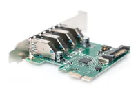USB 3.0 PCI EXPRESS ADD-ON CARD 4 PORTS A/F EXTERNAL VL805 IN