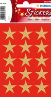 HERMA Stickers stars 5-pointed, gold, Ø 22 mm