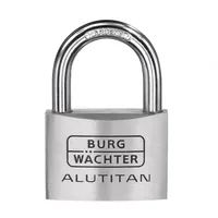 Burgwächter Vorhängeschloss Alutitan 40 mm  Aluminium - Schlossart: Vorhangschloss - Set: Nein - Aussenanwendung: Ja