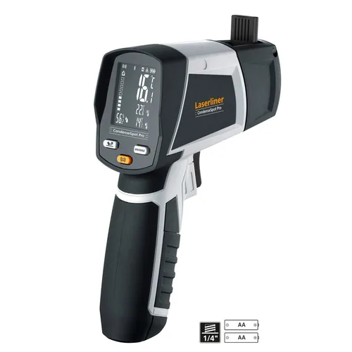 Laserliner Temperatur- und Feuchtigkeitsmessgerät CondeseSpot Pro - Detailfarbe: Weiss - Anwendungsbereich: Temperatur-/Feuchtemessung - Typ: Messgerät