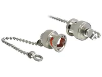 Delock Verschlusskappe BNC Buchse (f) - BNC Buchse (f) - Antennenanschluss: BNC - Antennenanschluss Hardware: BNC - Aussenanwendung: Nein