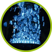 HOBBY Aquaristik Bubble Air Spot colour & moon LED AC Black