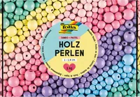 Folia 22993 beads Bead mix Wood Assorted colours 2000 pc(s)