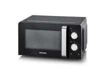 Severin Mikrowelle MW7886 Black Solo microwave Countertop 17 L 700 W