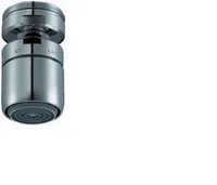 NEOPERL Strahlregler CASCADE SLC mit Kugelgelenk - Energieeffizienzklasse: Keine - Einsatzort: Armatur - Durchflussklasse: ~ 13.5 - 15 l/min - Anschluss Gewinde: M24x1 - Material Innenteil: Kunststoff