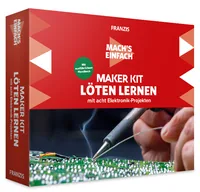 Franzis Lernpaket Maker Kit Löten lernen Deutsch - Bausatzart: Lernpaket