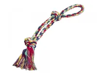 Nobby Hunde-Spielzeug Knotenseil, doppelt, Mehrfarbig - Produkttyp: Spielzeug - Tierart: Hund