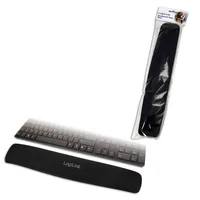 Logilink Handballenauflage Tastatur schwarz Gel