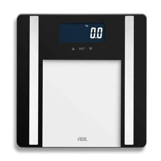 ADE BA2300-1 personal scale Square Black, White Electronic personal scale