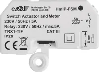 Homematic IP Smart Home Funk-Schalt-Mess-Aktor 5 A Unterputz - Produkttyp: Beleuchtung - Schaltaktoren - System-Kompatibilität: Keine - Protokoll: IPv6 - Systemkommunikation: Wireless - Detailfarbe: Weiss