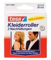 tesa Kleiderroller Nachfüllpackung 2 Stück - Material: Kunststoff