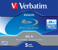 Verbatim DataLife 6x BD-R 25 Go 5 pièce(s)