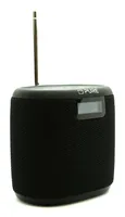 Pure Woodland Mini wasserdichter Outdoor-Lautsprecher mit FM/DAB+ Radio, schwarz