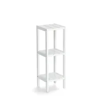 Zeller Present Regal 3 Etagen 22 x 22 x 65 cm, Weiss - Eigenschaften: Keine Eigenschaft - Zertifikate: Keine Zertifizierung - Breite: 22 cm - Höhe: 65 cm - Tiefe: 22 cm - Detailfarbe: Weiss