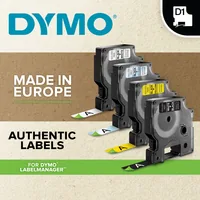 DYMO D1 Standard - Blue on White - 9mm nastro per etichettatrice Blu su bianco