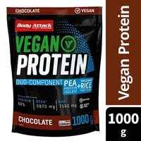 Body Attack Pulver Vegan Protein Neutral 1000 g - Produktionsland: Deutschland - Anwendungszweck: Muskelaufbau - Kraft - Gewichtsreduktion - Einnahme: Nach Aktivität - Vor Aktivität - Gewicht pro Einheit: 1000 g - Verpackungseinheit: 1 Stück - Sportart: F
