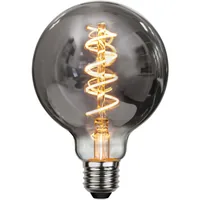 Star Trading Lampe LED Spiral Filament Smoke, 2 W (15 W), E27, Warmweiss - Energieeffizienzklasse EnEV 2020: G - Lampensockel: E27 - Farbtemperatur Kelvin: 2100 K - Gesamtleistung: 2 W - Dimmbar: dimmbar - Zusätzliche Ausstattung: Keine