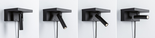 Paulmann Wandleuchte 3-Step-Dim Jerik USB C Schwarz - Leuchten Kategorie: Wandleuchte - Betriebsart: Netzbetrieb - Lampensockel: LED fest verbaut - Farbtemperatur Kelvin: 3000 K - Dimmbar: dimmbar - Farbwiedergabeindex CRI: 80