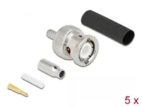 DeLOCK 90013 connecteur coaxial BNC 5 pièce(s) 50 Ohm