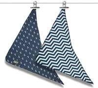 KNAUDER'S BEST Halstuch Anker Marine, S - Hundegrösse: S - Detailfarbe: Weiss - Blau - Produkttyp: Halstuch - Tierart: Hund