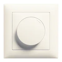 Feller EDIZIOdue UP-Drehdimmer 600 W 1 bis 10V - Montage: Unterputz - Serie: EDIZIOdue - E-Nr.: 548280000 - Dimmbare Produkte: Leuchtstofflamen mit EVG - Beleuchtung: Beleuchtbar mit LED - Unbeleuchtet - Dimm-Art: 1 bis 10V