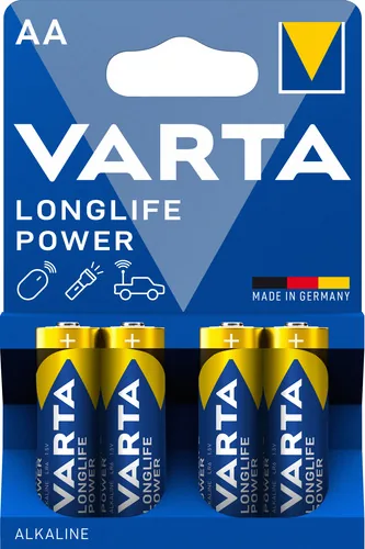 VARTA Batterie Longlife Power 04906 121 414 AA/LR06, 4 Stück