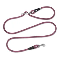 curli Hundeleine Vario Comfort S Ruby - Breite: 0.8 cm - Länge: 2 m - Material: Nylon - Detailfarbe: Rubinrot - Produkttyp: Alltagsleine - Tierart: Hund