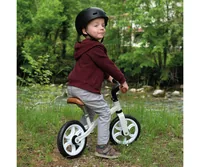 Smoby Kinder-Laufrad First Bike Schwarz/Weiss - Altersempfehlung ab: 2 Jahren - Bremssystem: Keine Bremse - Höhenverstellbarer Sitz: Ja - Höhenverstellbarer Lenker: Ja - Detailfarbe: Weiss - Schwarz - Reifentyp:  Kunststoffreifen