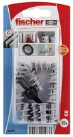Fischer Gipskartondübel GK, 10 Stück - Bohrdurchmesser: 4 mm - Länge: 22 mm - Für Material: Gips - Set: Nein