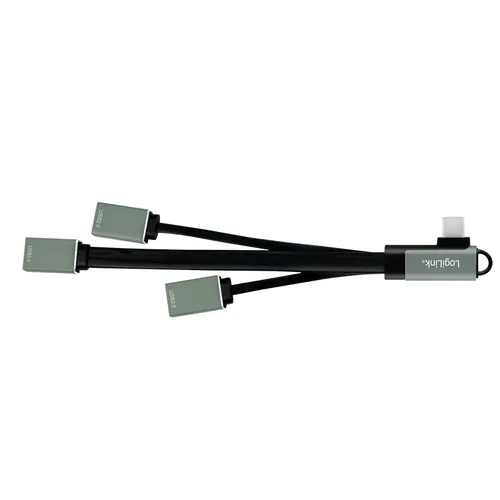 Logilink USB-HUB 3-Port,2xUSB2.0AF 1xUSB3.0AF,gewink.Steck