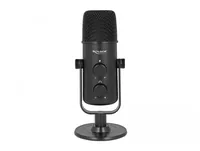 Delock Kondensatormikrofon USB für Streaming, Podcasting - Typ: Einzelmikrofon - Bauweise: Desktop - Anwendungsbereich: Konferenz - Video - Gesang & Sprache - Voice-Chat / Gaming - Wandlerprinzip: Kondensator - Richtcharakteristik: Kugel - Niere - Umschal